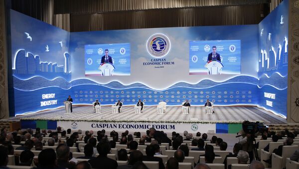 土庫曼斯坦總統抵達裡海經濟論壇開幕式 - 俄羅斯衛星通訊社