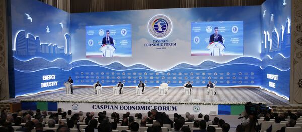 土庫曼斯坦總統抵達裡海經濟論壇開幕式 - 俄羅斯衛星通訊社