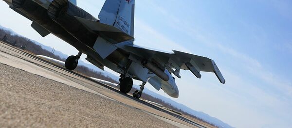 Истребитель Су-35 - 俄罗斯卫星通讯社