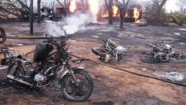 坦桑尼亚油罐车翻车起火事故已造成75人死亡 - 俄罗斯卫星通讯社