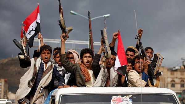 Вооруженные люди в Йемене - 俄羅斯衛星通訊社