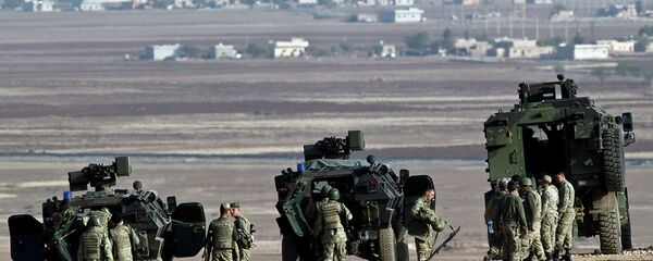 土耳其军队进入叙利亚萨拉其卜市 - 俄罗斯卫星通讯社