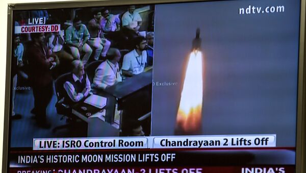 印度空間研究組織：月船-2號月球探測器離開地球軌道前往月球 - 俄羅斯衛星通訊社