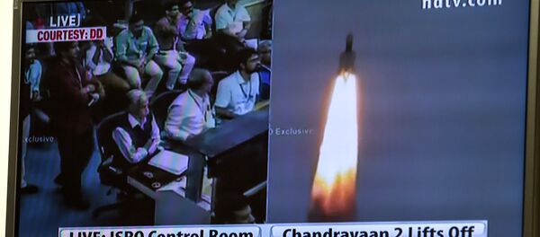 印度空间研究组织：月船-2号月球探测器离开地球轨道前往月球 - 俄罗斯卫星通讯社