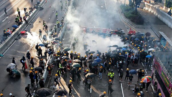 香港暴力事件導致兩岸關係惡化 - 俄羅斯衛星通訊社
