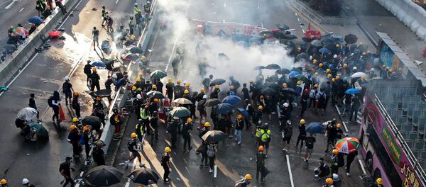 香港暴力事件导致两岸关系恶化 - 俄罗斯卫星通讯社