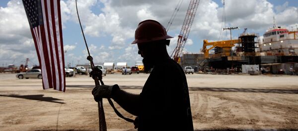 Американский нефтяник - 俄罗斯卫星通讯社