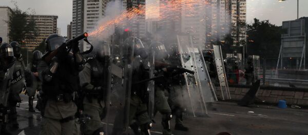 Протесты в Гонконге Протесты в Гонконге - 俄罗斯卫星通讯社