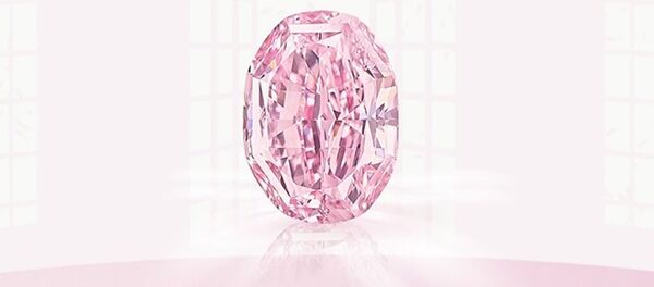 俄羅斯罕見粉鑽“玫瑰花魂”估價6500萬美元 - 俄羅斯衛星通訊社