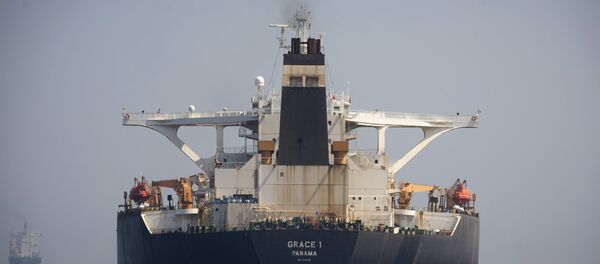 美國法院向直布羅陀釋放的伊朗油輪格蕾絲一號發出扣押令 美國法院向直布羅陀釋放的伊朗油輪格蕾絲一號發出扣押令 - 俄羅斯衛星通訊社