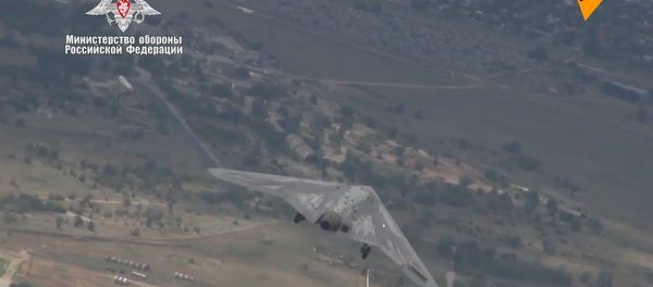 俄最新式“獵人”無人機首次與戰鬥機一起完成飛行 - 俄羅斯衛星通訊社