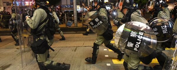 中國對美國議員對香港警方行動的批評言論提出抗議 - 俄羅斯衛星通訊社