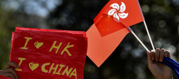 世界各地华人自发举行集会 呼吁反对暴力、守护香港 - 俄罗斯卫星通讯社