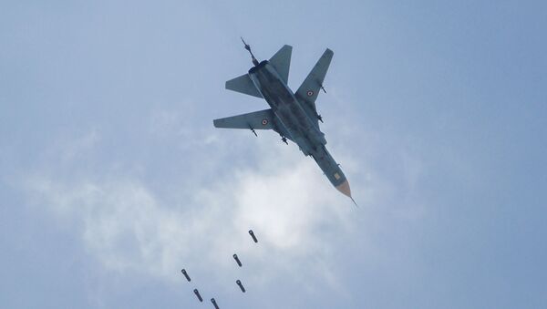 Истребитель МиГ-23 ВВС Сирии. - 俄罗斯卫星通讯社