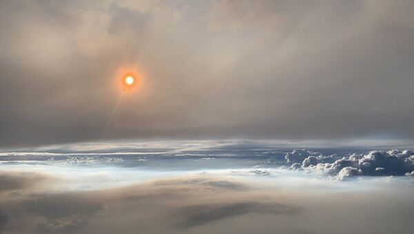 火积云中的罕见镜头：令人着迷的美景 - 俄罗斯卫星通讯社