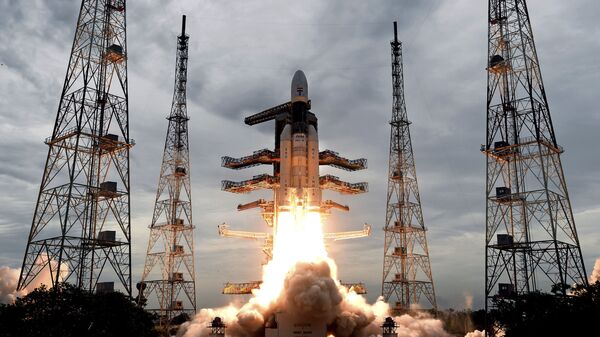 Запуск космического аппарата Chandrayaan 2 (Чандраян-2) в Индии  - 俄罗斯卫星通讯社