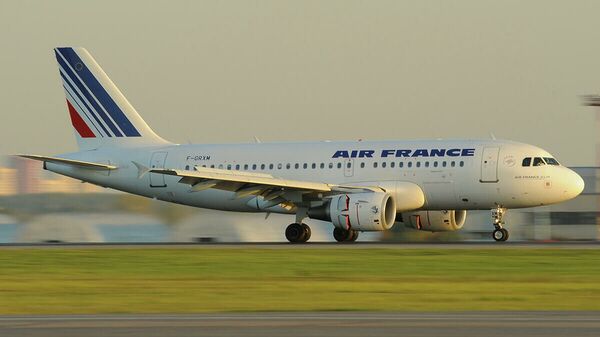 Самолет Airbus A319 авиакомпания Air France  - 俄罗斯卫星通讯社