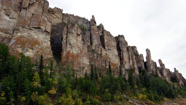 萨哈共和国勒拿河柱状岩自然公园 - 俄罗斯卫星通讯社
