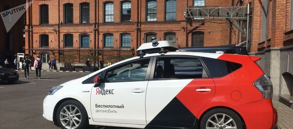 Беспилотный автомобиль компании Яндекс - 俄羅斯衛星通訊社