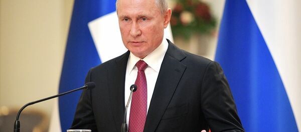 普京：美国退出《中导条约》是为了试验新的导弹 - 俄罗斯卫星通讯社