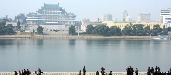 Пхеньян, КНДР - 俄罗斯卫星通讯社