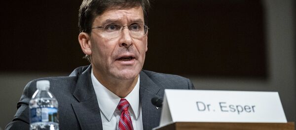 Глава Пентагона Марк Эспер - 俄罗斯卫星通讯社