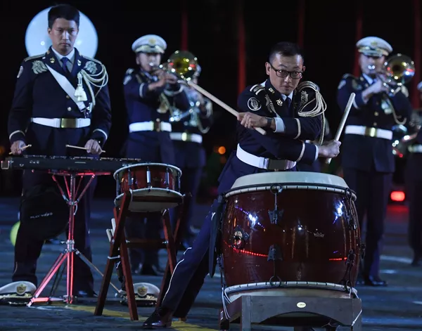 “救世主塔”軍樂節彩排 “救世主塔”軍樂節彩排 - 俄羅斯衛星通訊社