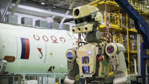 俄首款机器人航天员或于2021年进入外太空 - 俄罗斯卫星通讯社
