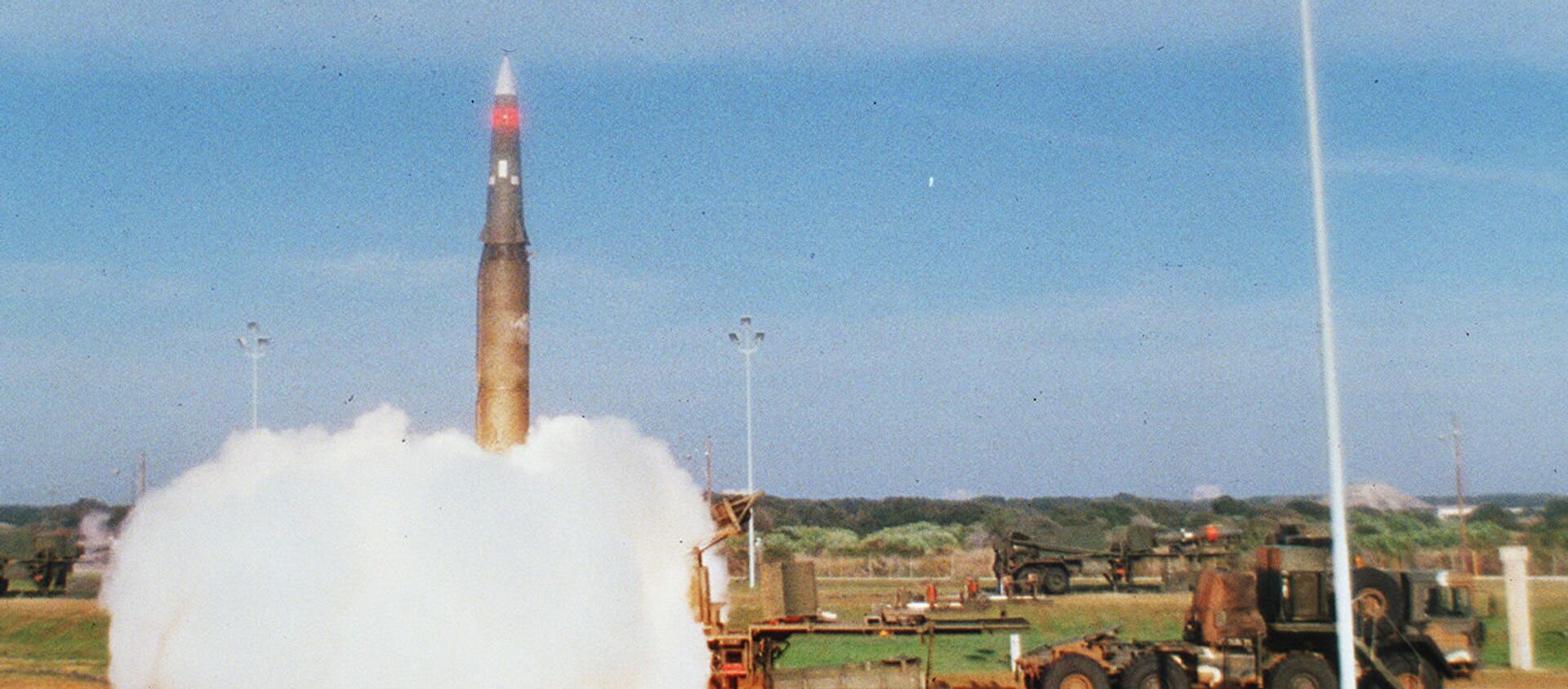 Запуск американской баллистической ракеты средней дальности Першинг-2 - 俄罗斯卫星通讯社, 1920, 12.03.2021