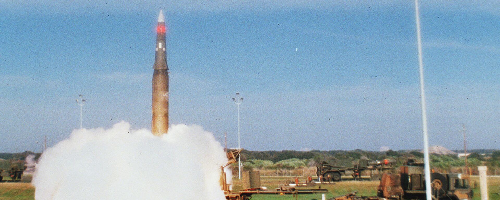 Запуск американской баллистической ракеты средней дальности Першинг-2 - 俄羅斯衛星通訊社, 1920, 12.03.2021