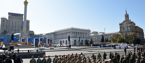 烏克蘭前總統沒有出席基輔舉行的烏克蘭獨立日慶祝活動 烏克蘭前總統沒有出席基輔舉行的烏克蘭獨立日慶祝活動 - 俄羅斯衛星通訊社
