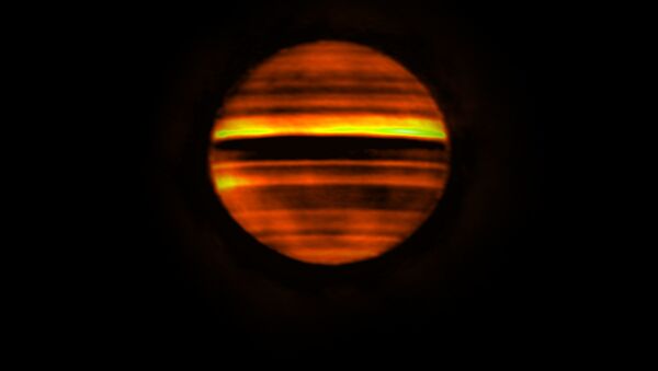Снимок Юпитера в радиоволнах, снятое ALMA - 俄羅斯衛星通訊社