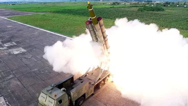 Испытание новой сверхкрупной ракетной пусковой установки в КНДР  - 俄羅斯衛星通訊社