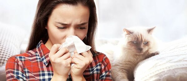 Девушка с аллергией на кошек Девушка с аллергией на кошек - 俄罗斯卫星通讯社