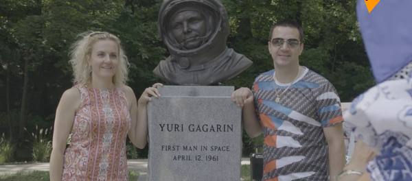 加加林半身像在美國克利夫蘭落成 - 俄羅斯衛星通訊社