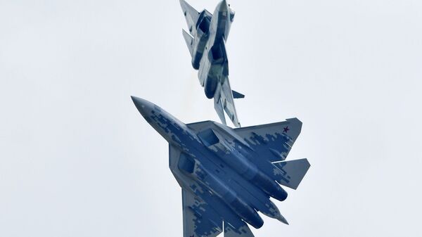 第五代殲擊機蘇-57的戰鬥性能正在提升 - 俄羅斯衛星通訊社