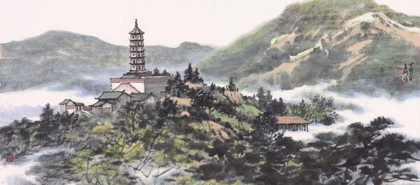 京藝術家書畫展在莫斯科開幕 - 俄羅斯衛星通訊社