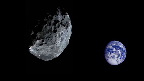 Астероид, летящий к Земле - 俄罗斯卫星通讯社