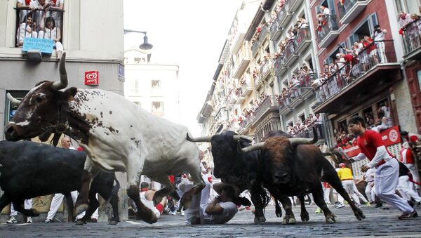 西班牙奔牛活動中有一人喪生 - 俄羅斯衛星通訊社
