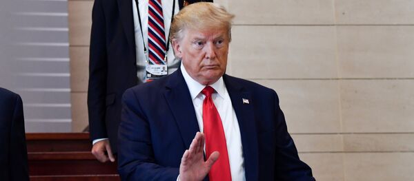 Американский президент Дональд Трамп - 俄羅斯衛星通訊社