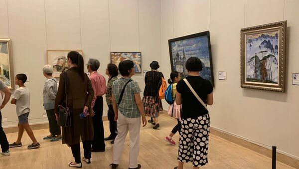 上合組織成員國的藝術家亮相北京國際美術雙年展 - 俄羅斯衛星通訊社