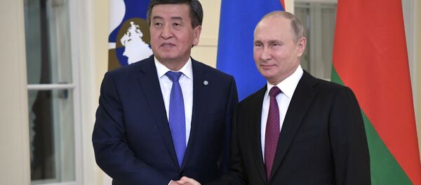 普京向吉爾吉斯斯坦總統祝賀獨立日 - 俄羅斯衛星通訊社