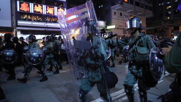 香港政府譴責激進示威者的行為 - 俄羅斯衛星通訊社