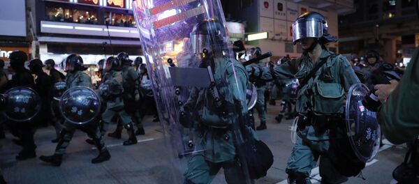 香港政府譴責激進示威者的行為 - 俄羅斯衛星通訊社