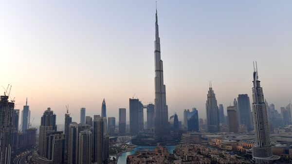 Самый высокий в мире небоскреб Бурдж-Халифа в Дубае - 俄罗斯卫星通讯社