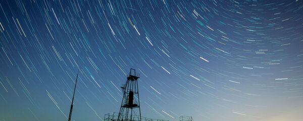 Звездное небо, наблюдаемое в Краснодарском крае во время метеорного потока Персеиды - 俄羅斯衛星通訊社
