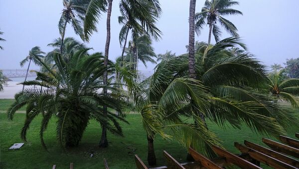 “多里安”颶風降為三級颶風 - 俄羅斯衛星通訊社