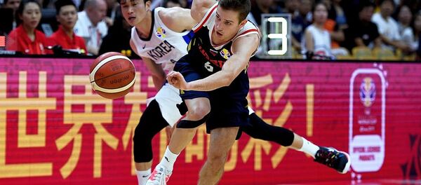 俄罗斯队篮球世界杯轻取韩国队斩获两连胜 - 俄罗斯卫星通讯社