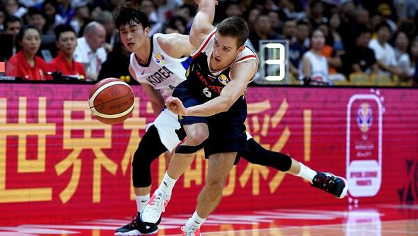 俄羅斯隊籃球世界杯輕取韓國隊斬獲兩連勝 - 俄羅斯衛星通訊社