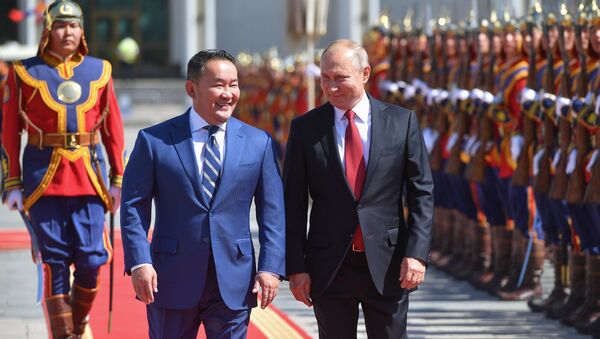 Официальный визит президента РФ В. Путина в Монголию - 俄罗斯卫星通讯社